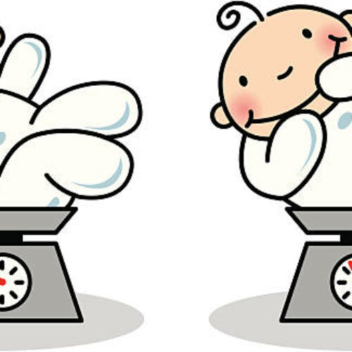 Κοιτάξτε το μωρό, όχι τη ζυγαριά!