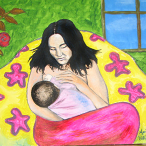 Η ιστορία θηλασμού της Στέλλας